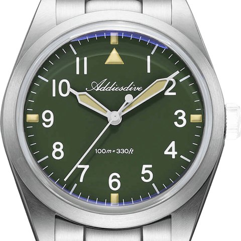Addiesdive AD2502 36mm Titanium Field Watch