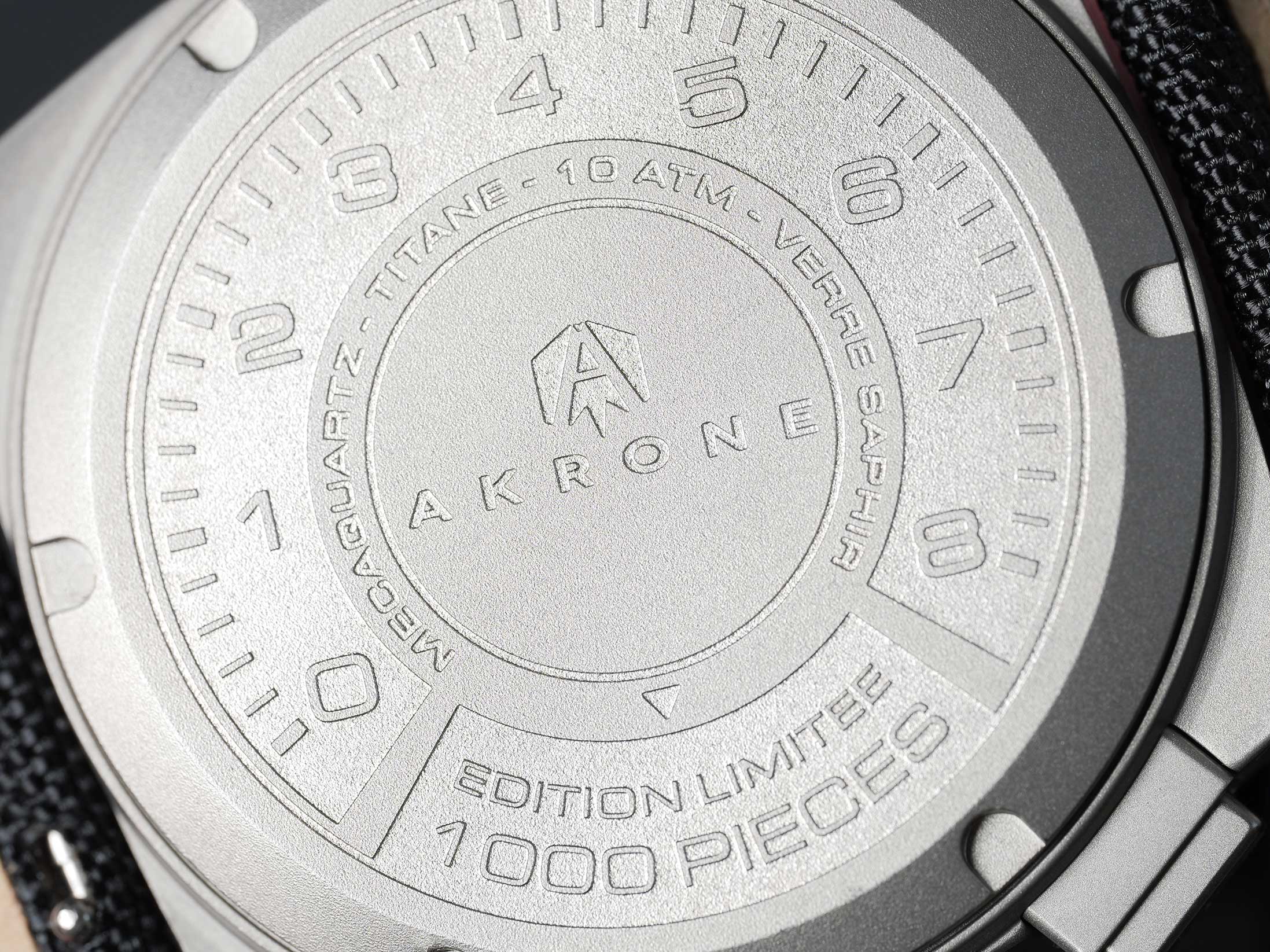 Akrone S-05 Titanium Mecaquartz Chronograph