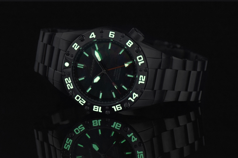 Aragon Enforcer Titanium 9075 GMT