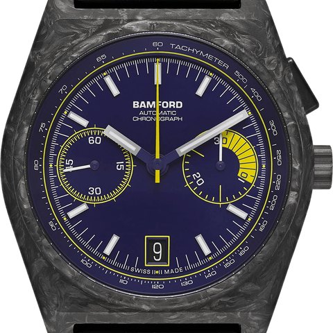 Bamford London Carbon B347 Monopusher Chronograph