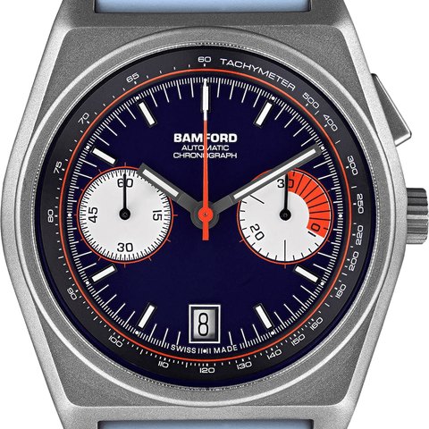 Bamford London Titanium B347 Monopusher Chronograph