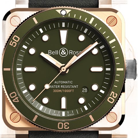 Bell & Ross BR 03-92 Diver Green Bronze