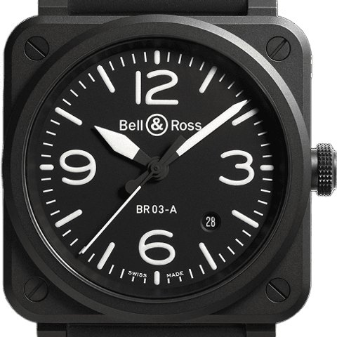Bell & Ross BR 03 Black Matte Ceramic