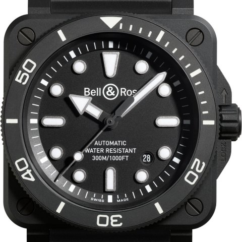 Bell & Ross BR-03 Diver Black Matte Ceramic