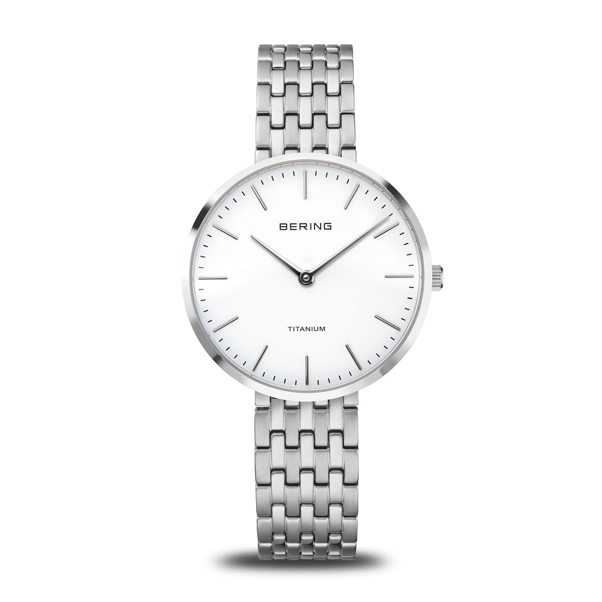Bering Titanium Polished Silver