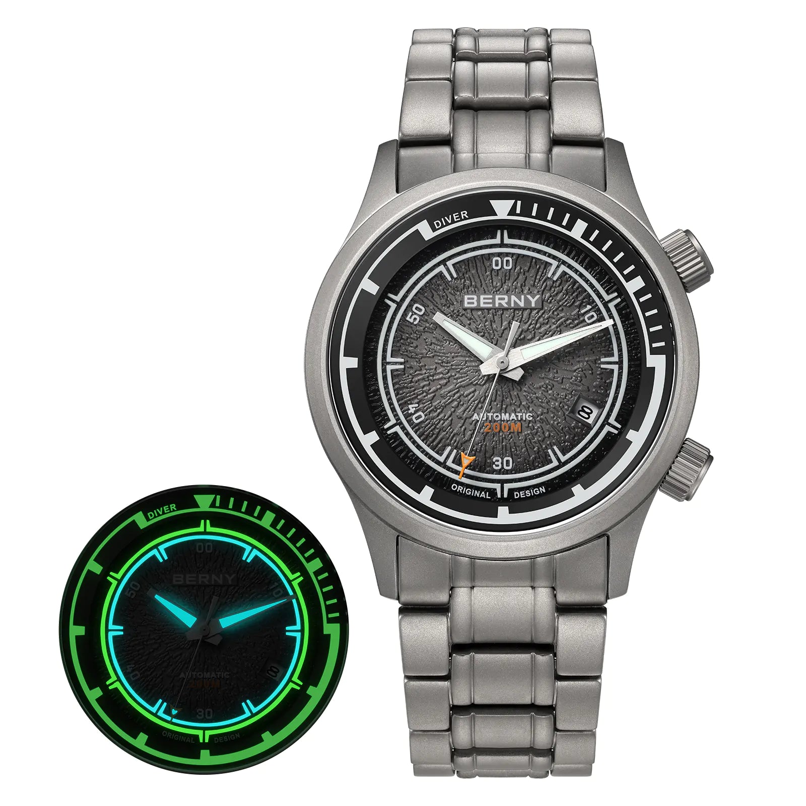 Berny Automatic Titanium Diver AMT159