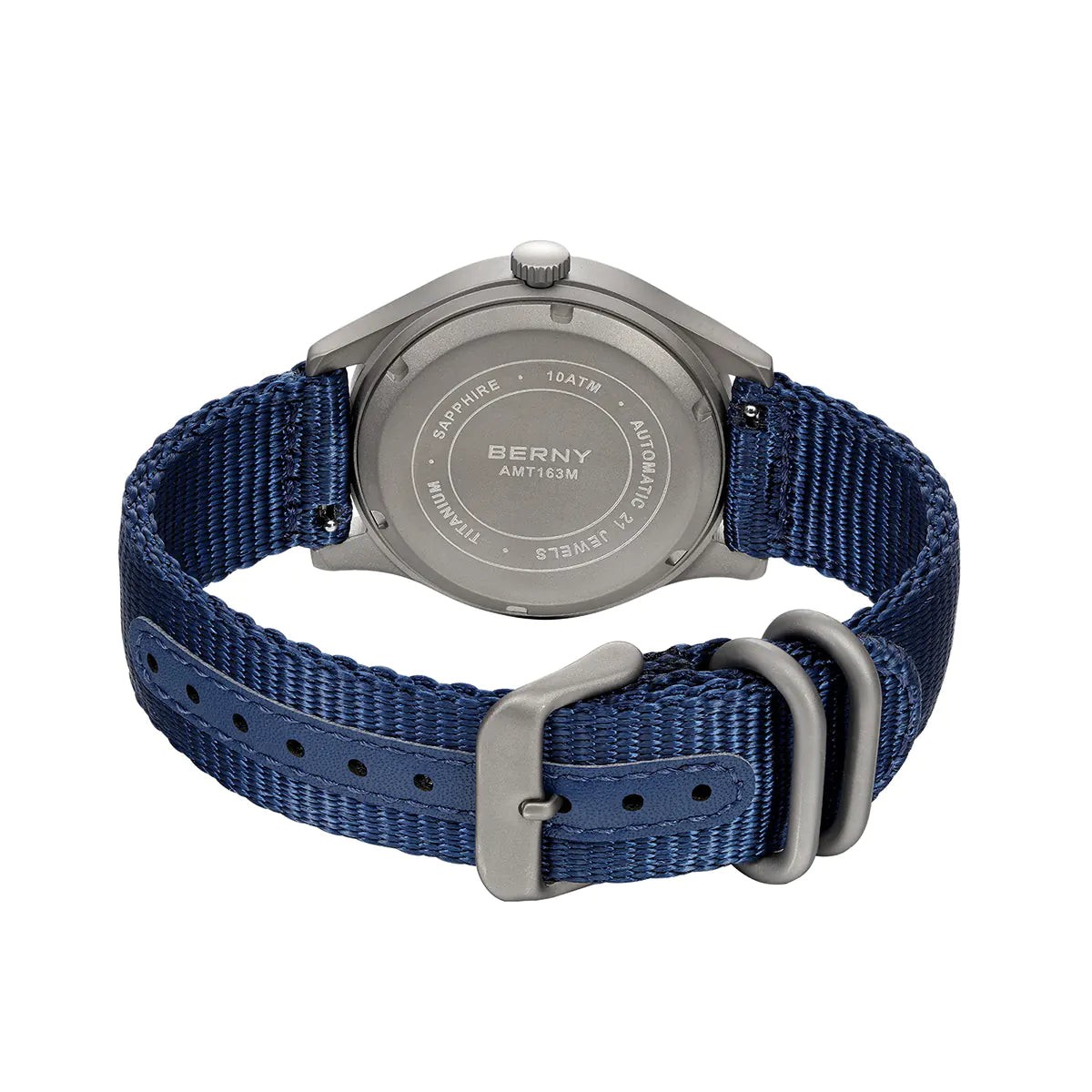 Berny Automatic Titanium Field Watch AMT163