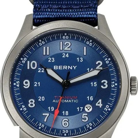 Berny Automatic Titanium Field Watch AMT163