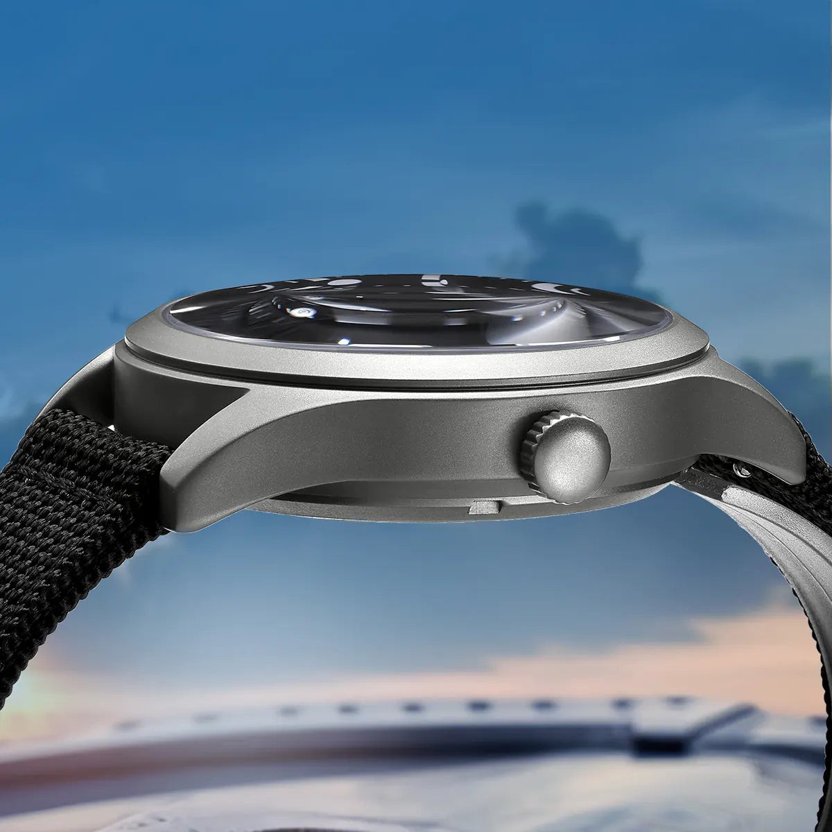 Berny Automatic Titanium Field Watch