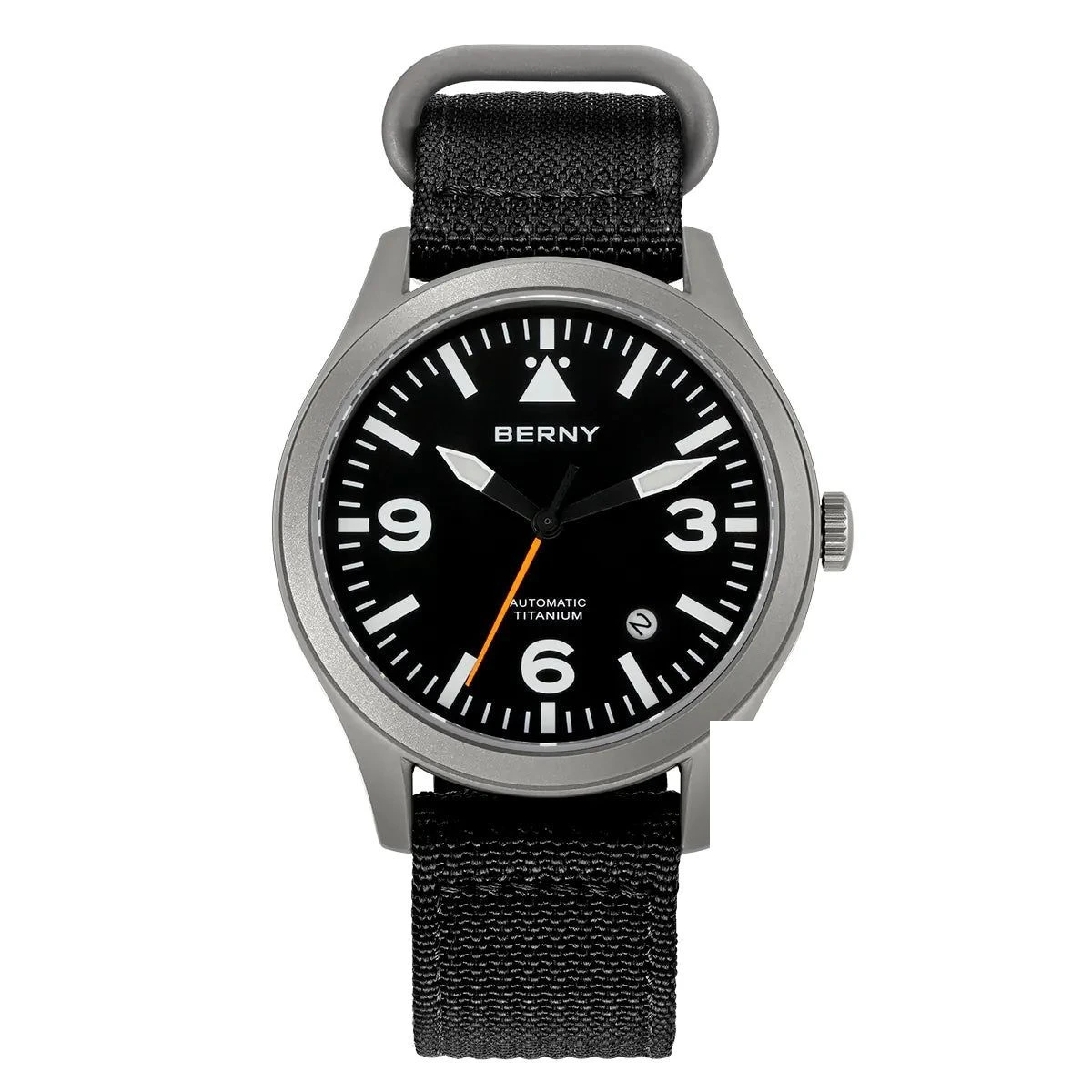 Berny Automatic Titanium Field Watch
