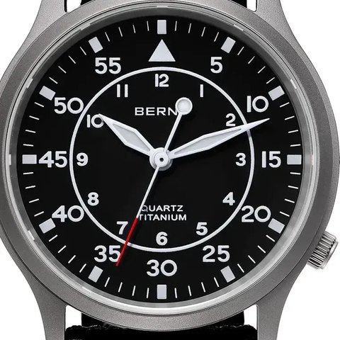 Berny Quartz Titanium Field Watch T2566