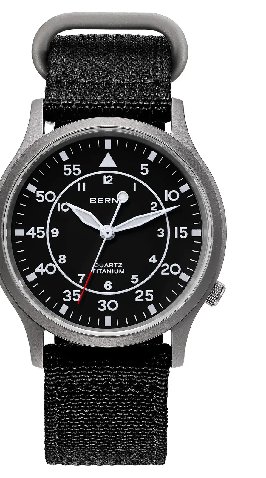 Berny Quartz Titanium Field Watch T2566
