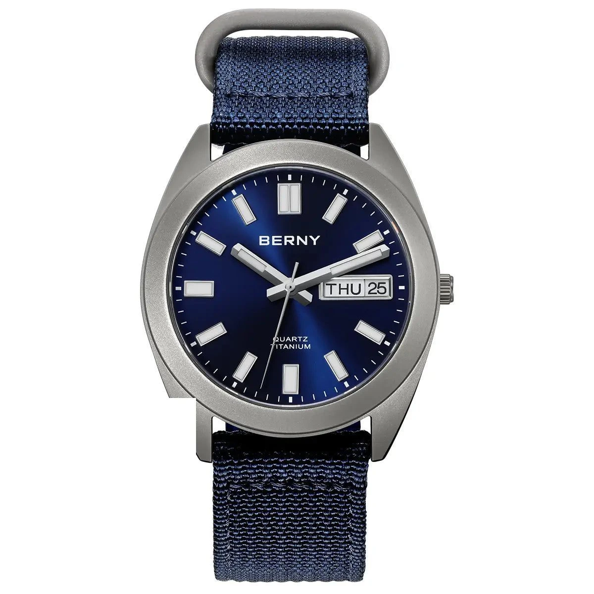Berny Quartz Titanium Dress Watch T2567