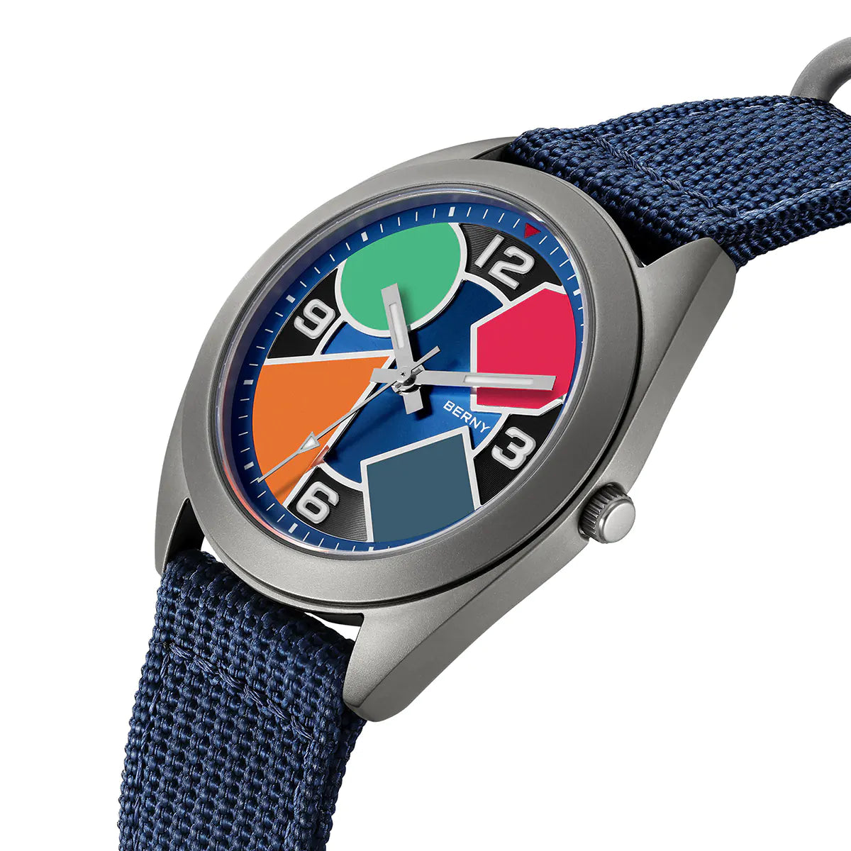 Berny Quartz Titanium Dress Watch T2570