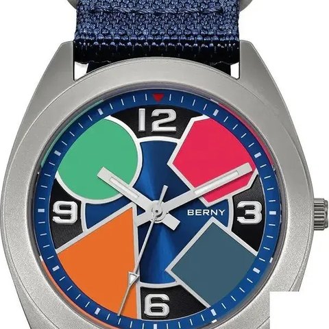 Berny Quartz Titanium Dress Watch T2570