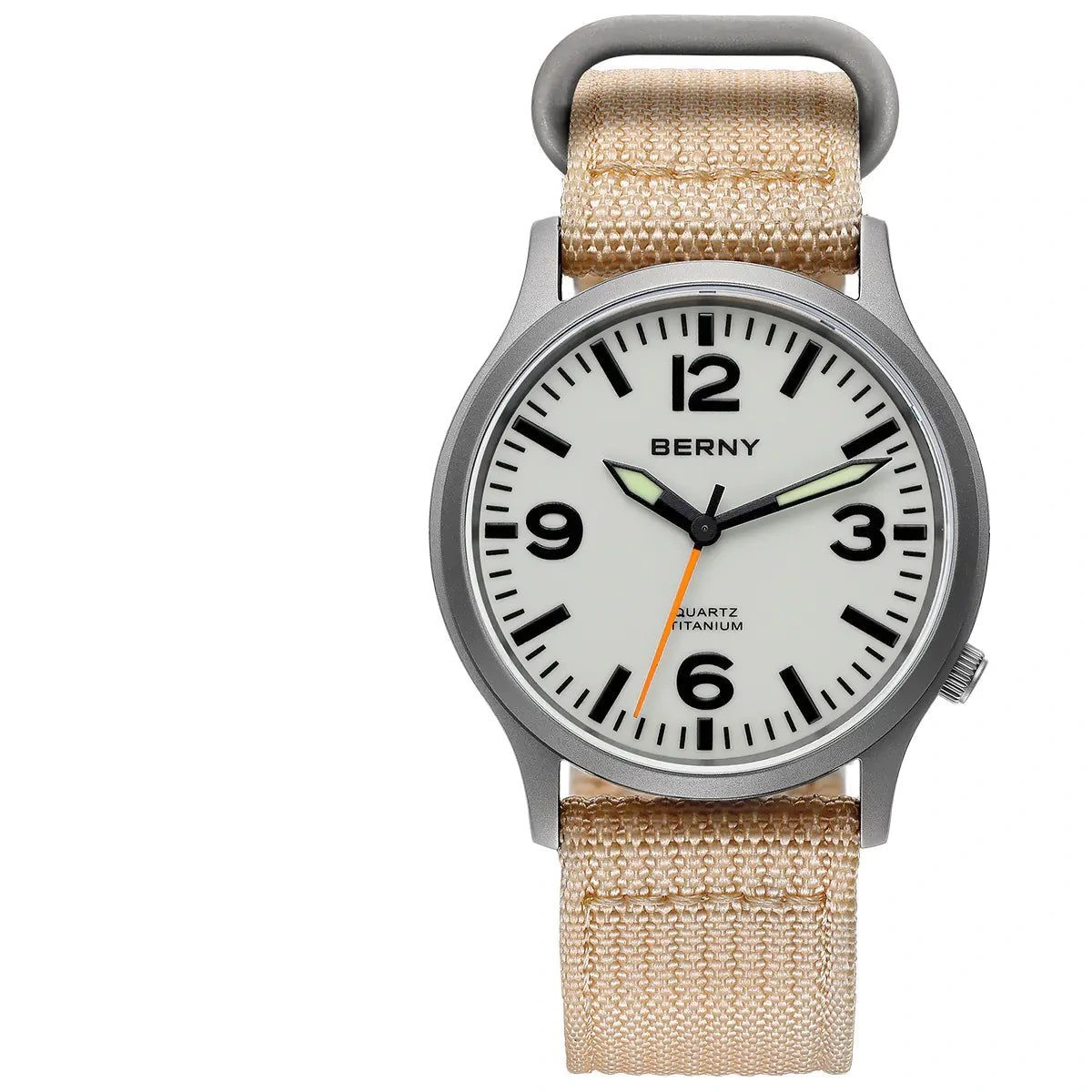 Berny Quartz Titanium Field Watch V2 T2576