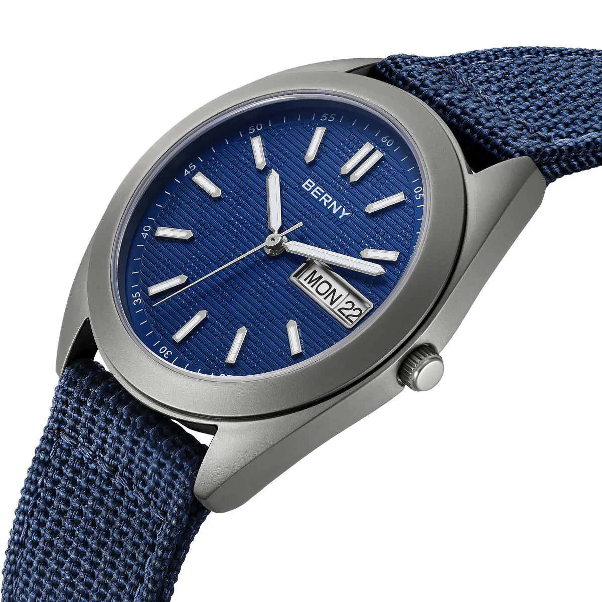 Berny Quartz Titanium Dress Watch T2597