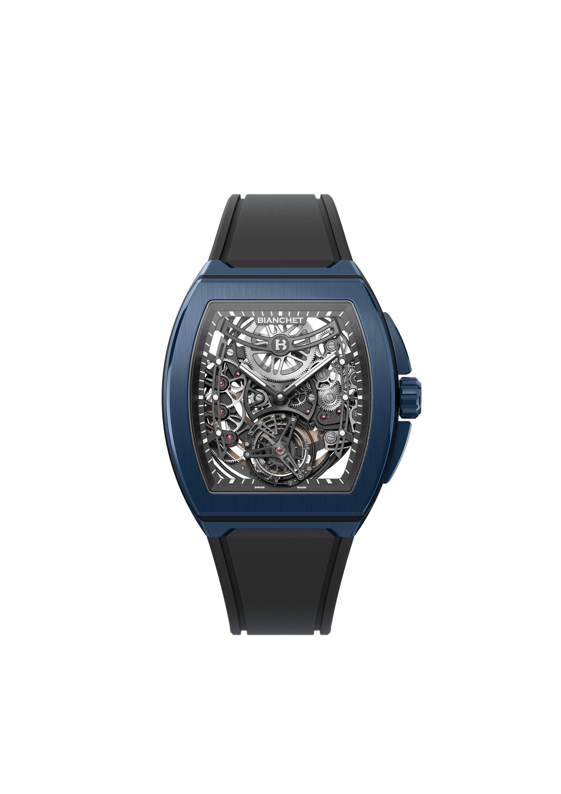 Bianchet UltraFino Tonneau Flying Tourbillon (Deep Blue Ceramic)