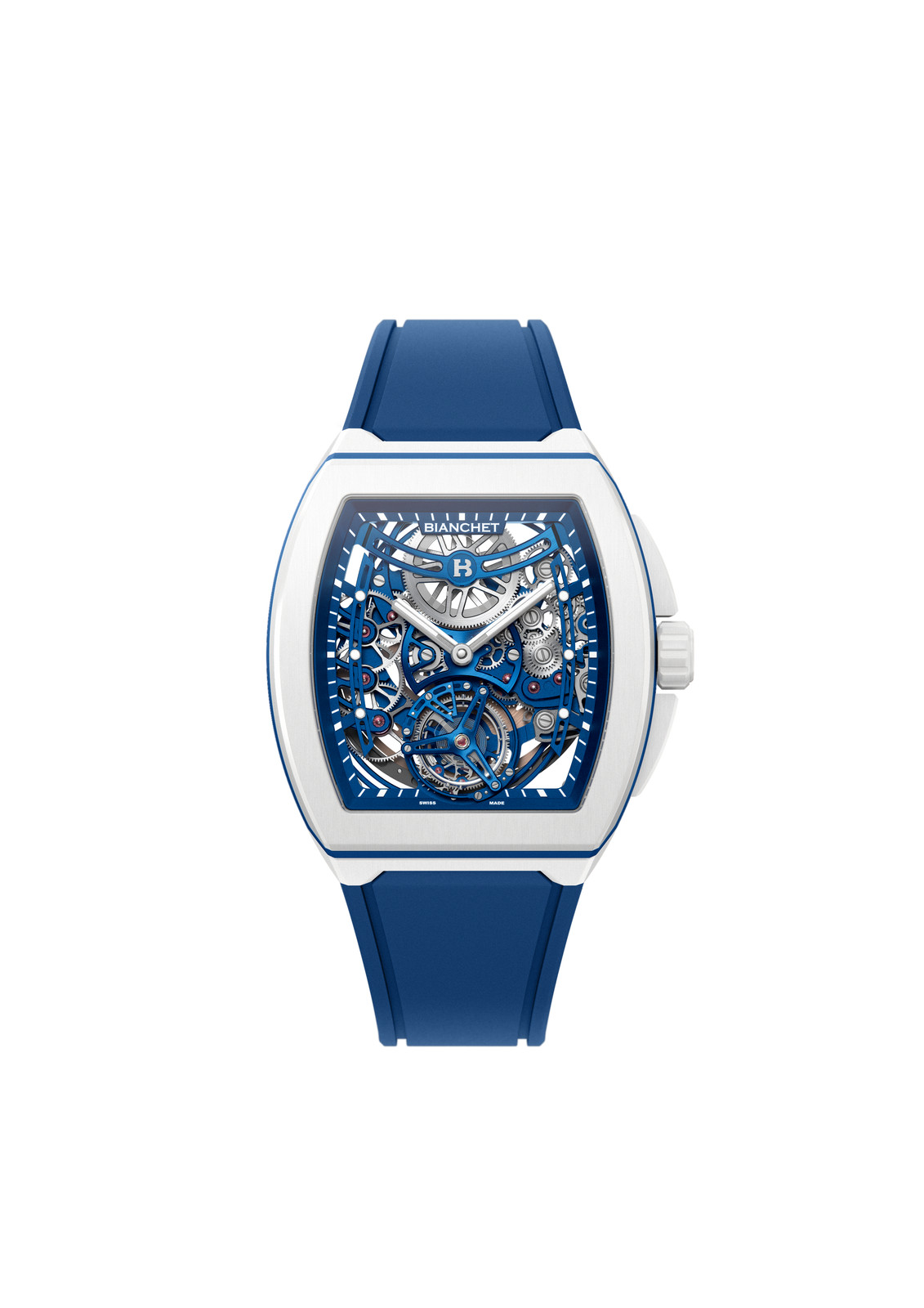 Bianchet UltraFino Tonneau Flying Tourbillon (White Ceramic)