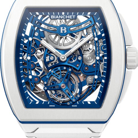 Bianchet UltraFino Tonneau Flying Tourbillon (White Ceramic)