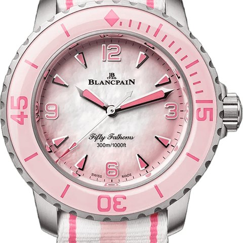Blancpain Fifty Fathoms Automatique 38mm Titanium (pink)
