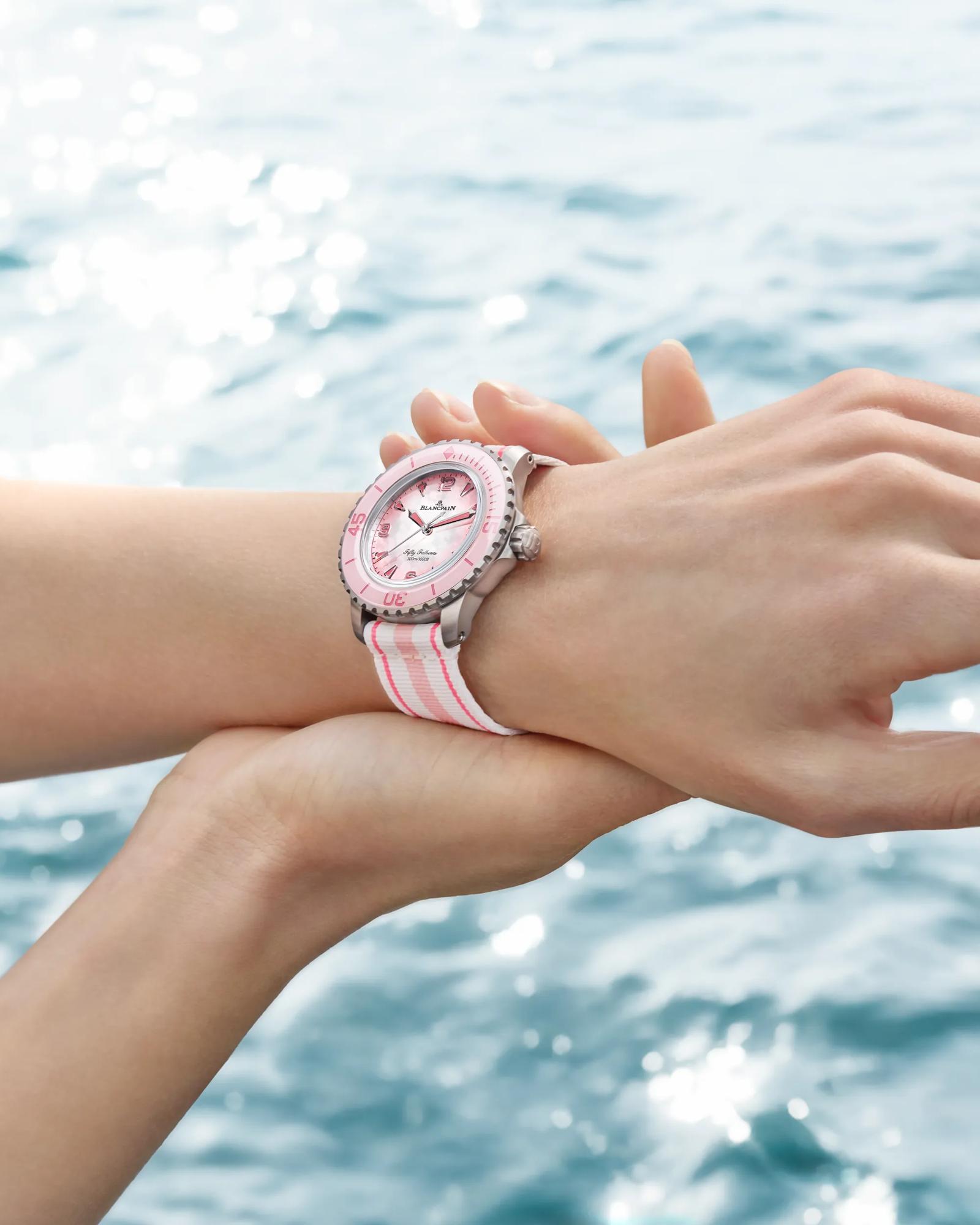 Blancpain Fifty Fathoms Automatique 38mm Titanium (pink)