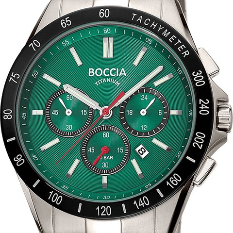 Boccia Titanium Chronograph 3733