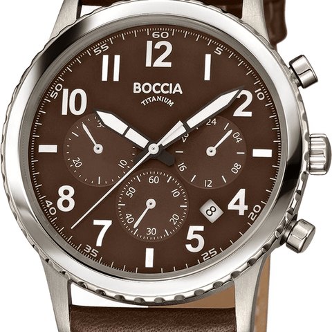 Boccia Titanium Chronograph 3745