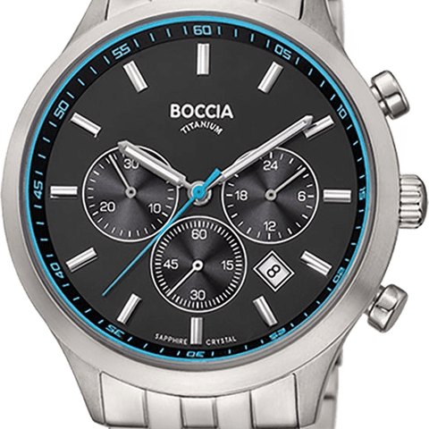 Boccia Titanium Chronograph 3750