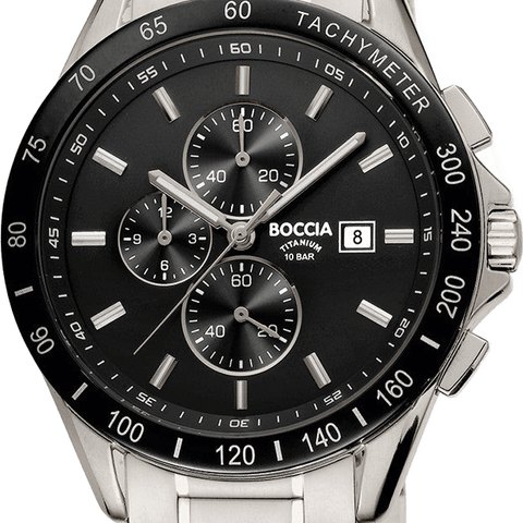 Boccia Titanium Chronograph 3751