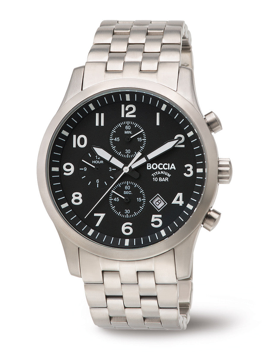 Boccia Titanium Chronograph 3755