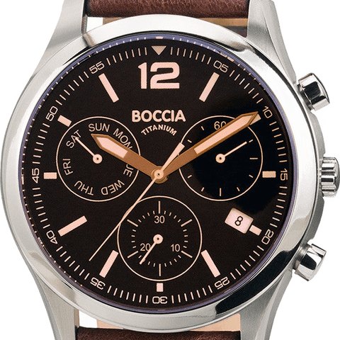 Boccia Titanium Chronograph 3757