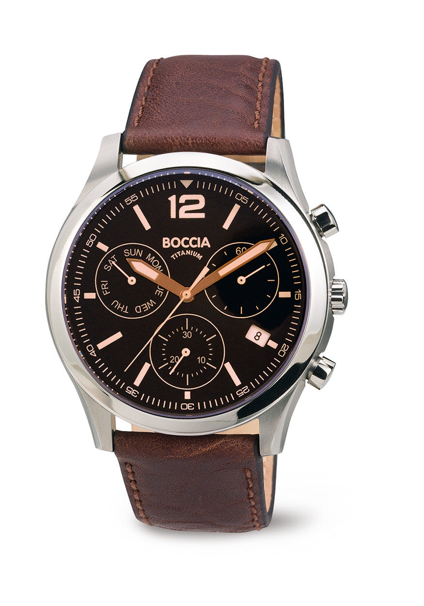 Boccia Titanium Chronograph 3757