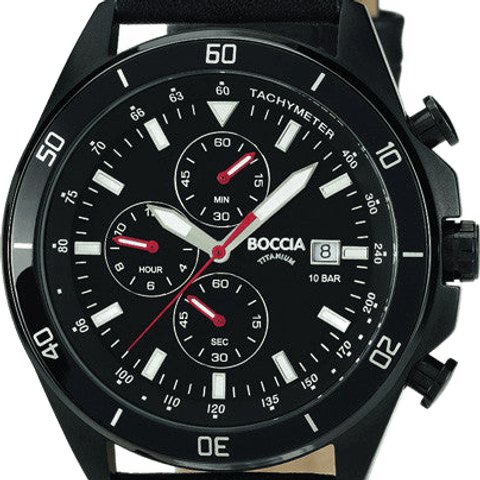 Boccia Titanium Chronograph 3762