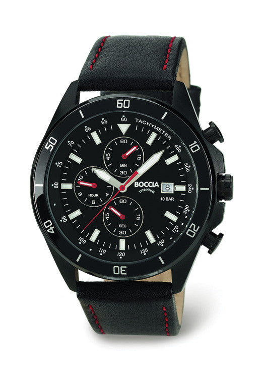 Boccia Titanium Chronograph 3762