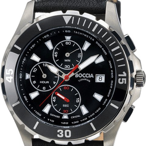 Boccia Titanium Chronograph 3766