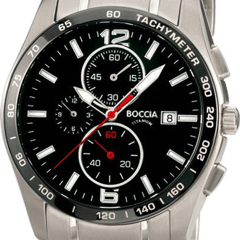 Boccia Titanium Chronograph 3767