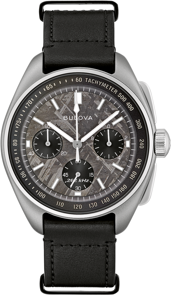 Bulova Lunar Pilot Meteorite Super Titanium