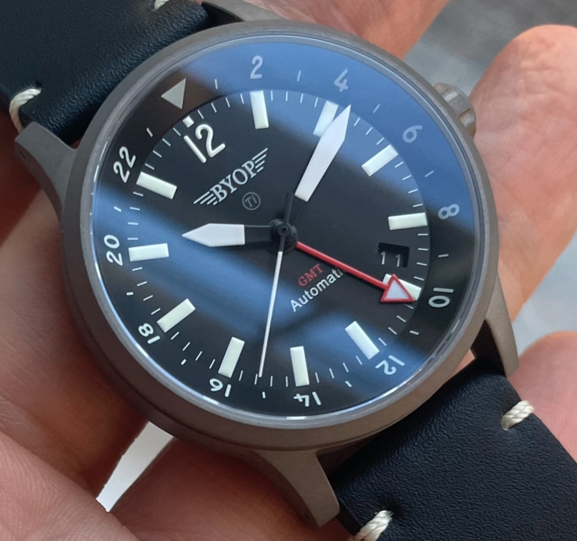 BYOP Meridian Titanium GMT