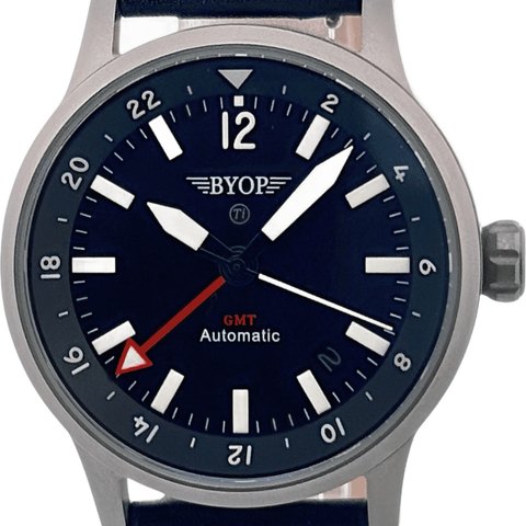 BYOP Meridian Titanium GMT
