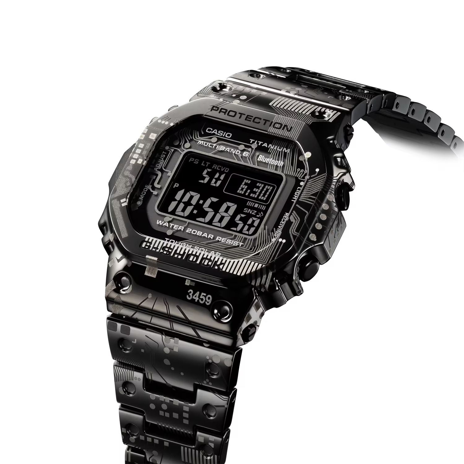 Casio G-Shock GMW-B5000TCC-1 (TranTixxii titanium)