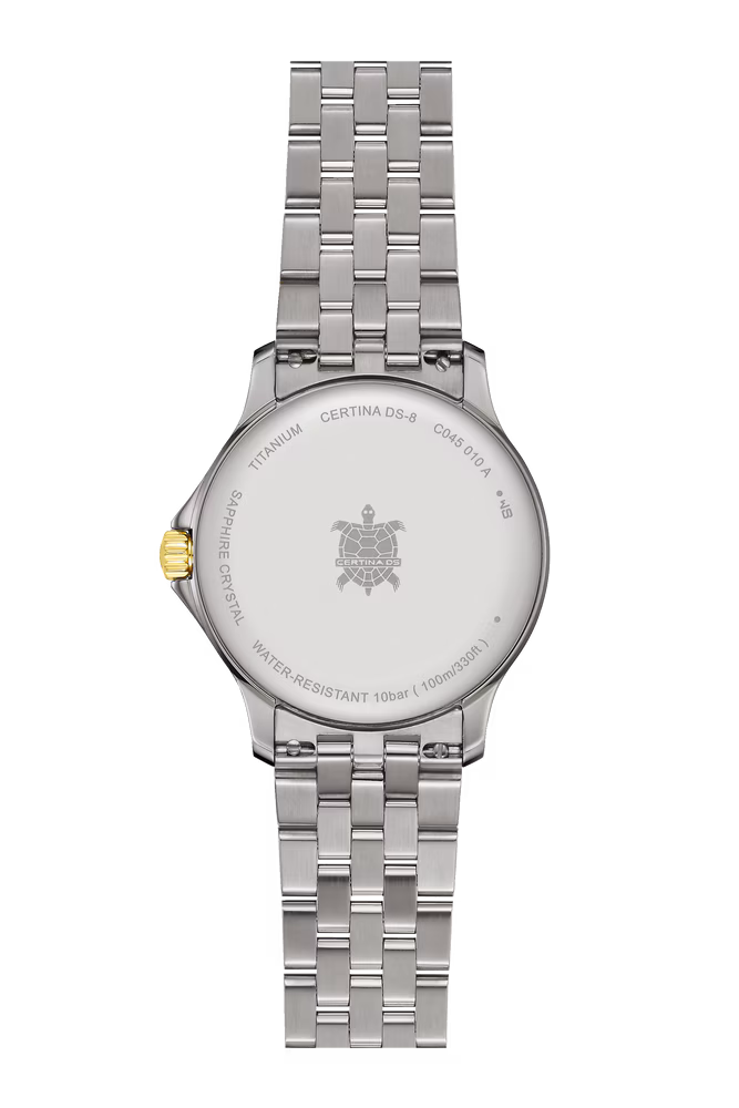 Certina DS-8 Lady 31mm Titanium Bicolor (silver dial)