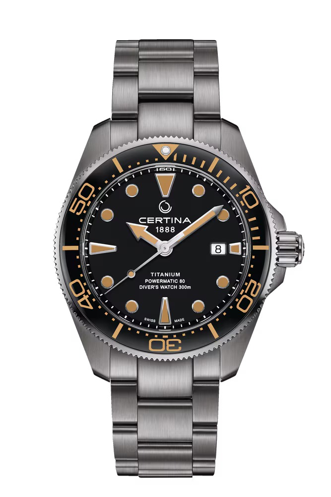 Certina DS Action Diver 43mm Powermatic 80 Titanium