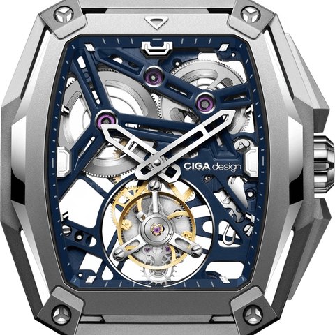 CIGA Design Hunter Tourbillon (titanium)