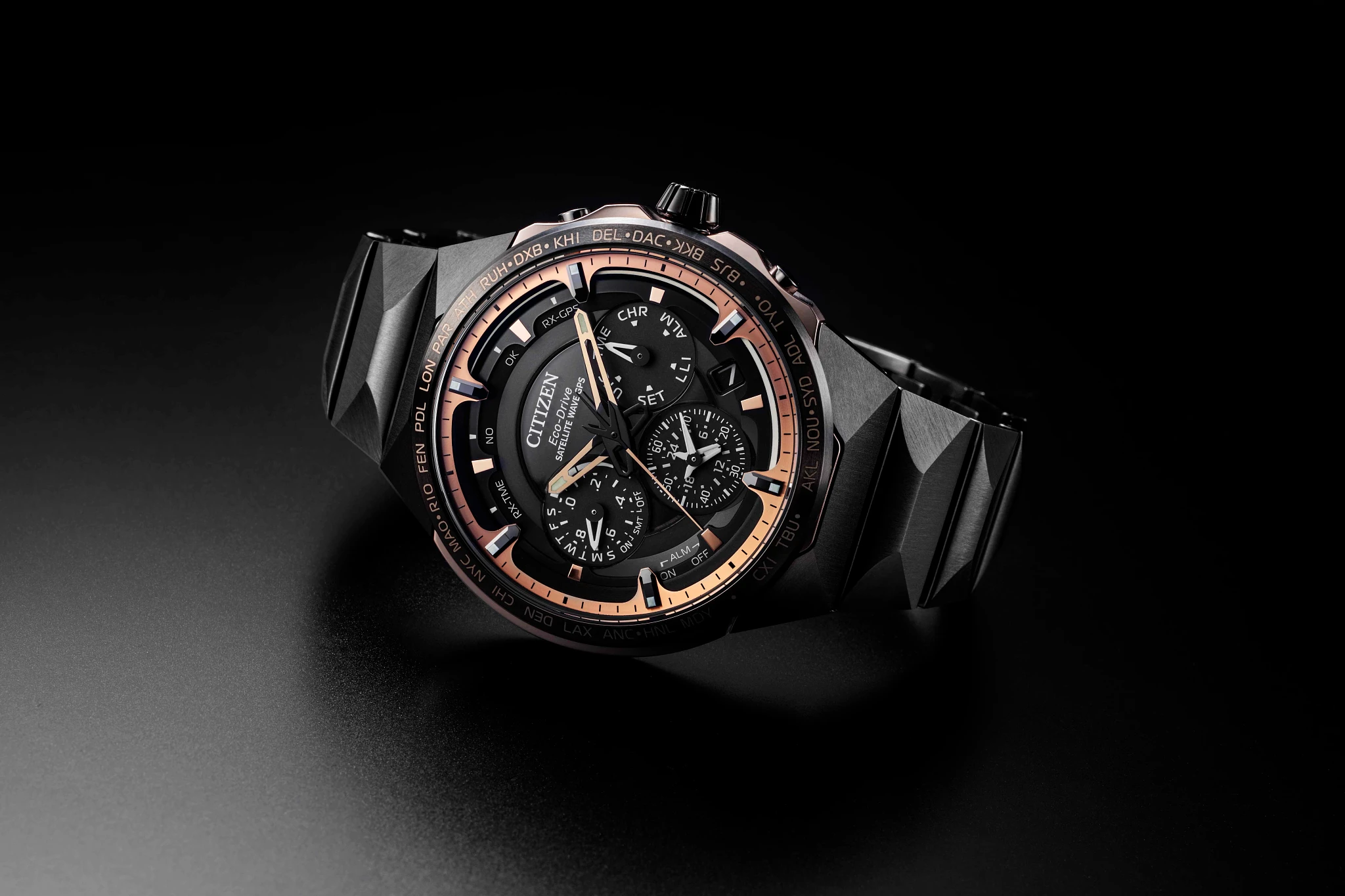 Citizen Attesa Satellite Wave GPS F950 (Super Titanium, Ti 50th flagship)