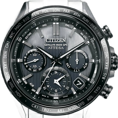 Citizen Attesa Satellite Wave GPS F950 (Super Titanium)
