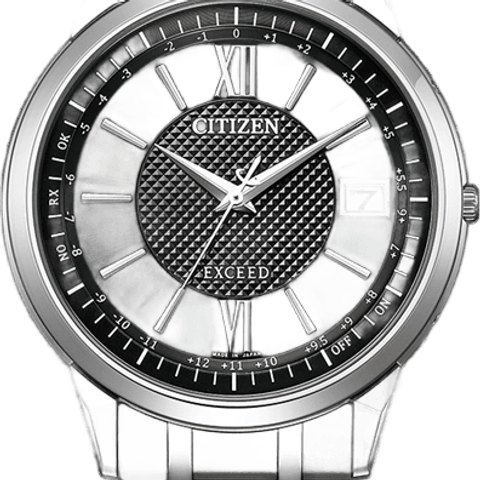 Citizen Exceed Eco-Drive Radio Direct Flight (Super Titanium)