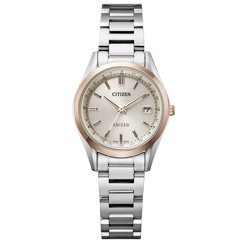 Citizen Exceed Eco-Drive Radio Ladies (Super Titanium)