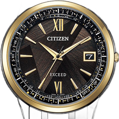 Citizen Exceed LIGHT in BLACK 50th (Super Titanium)