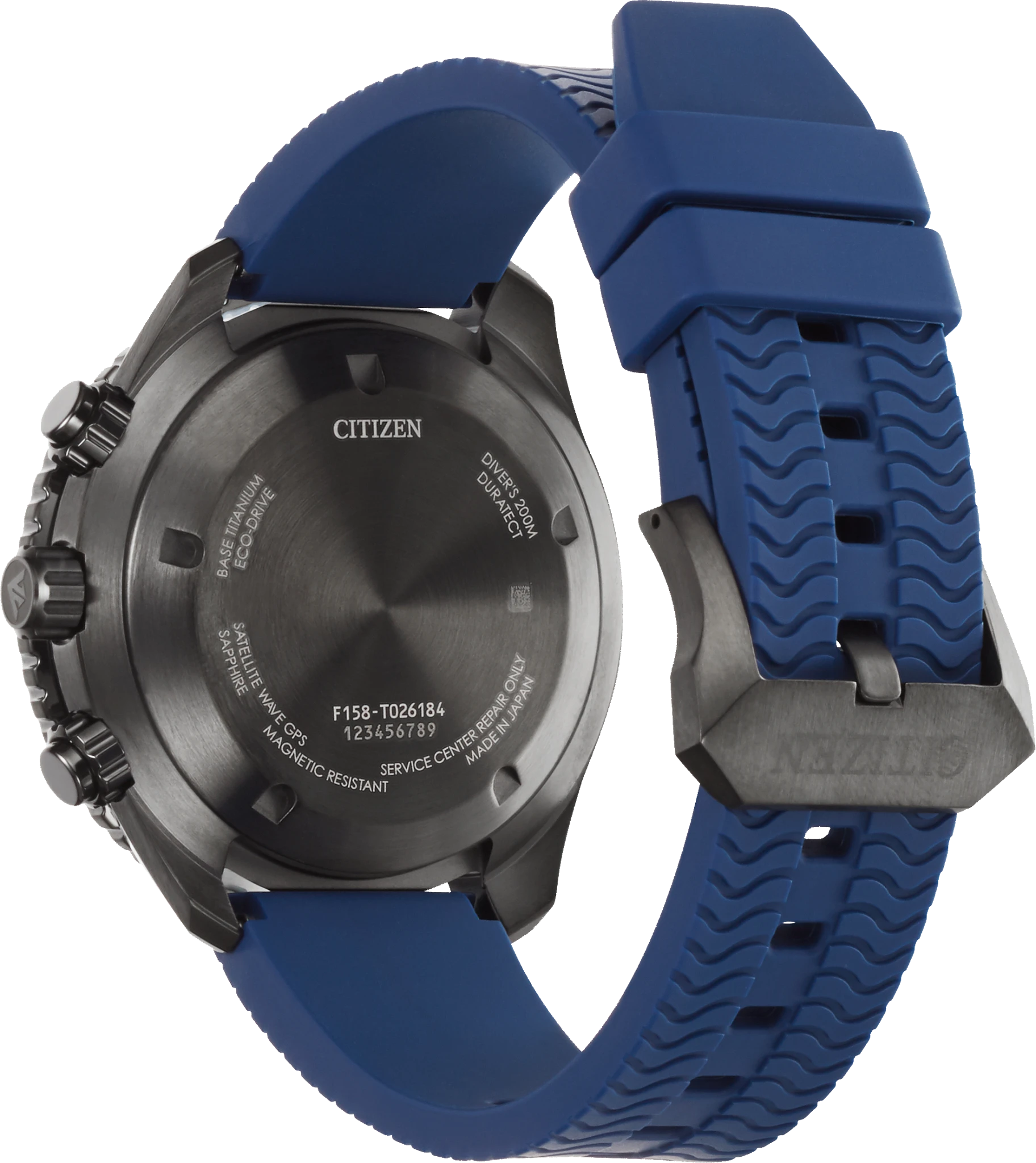 Citizen Promaster Satellite Wave GPS Diver 200m (Super Titanium)